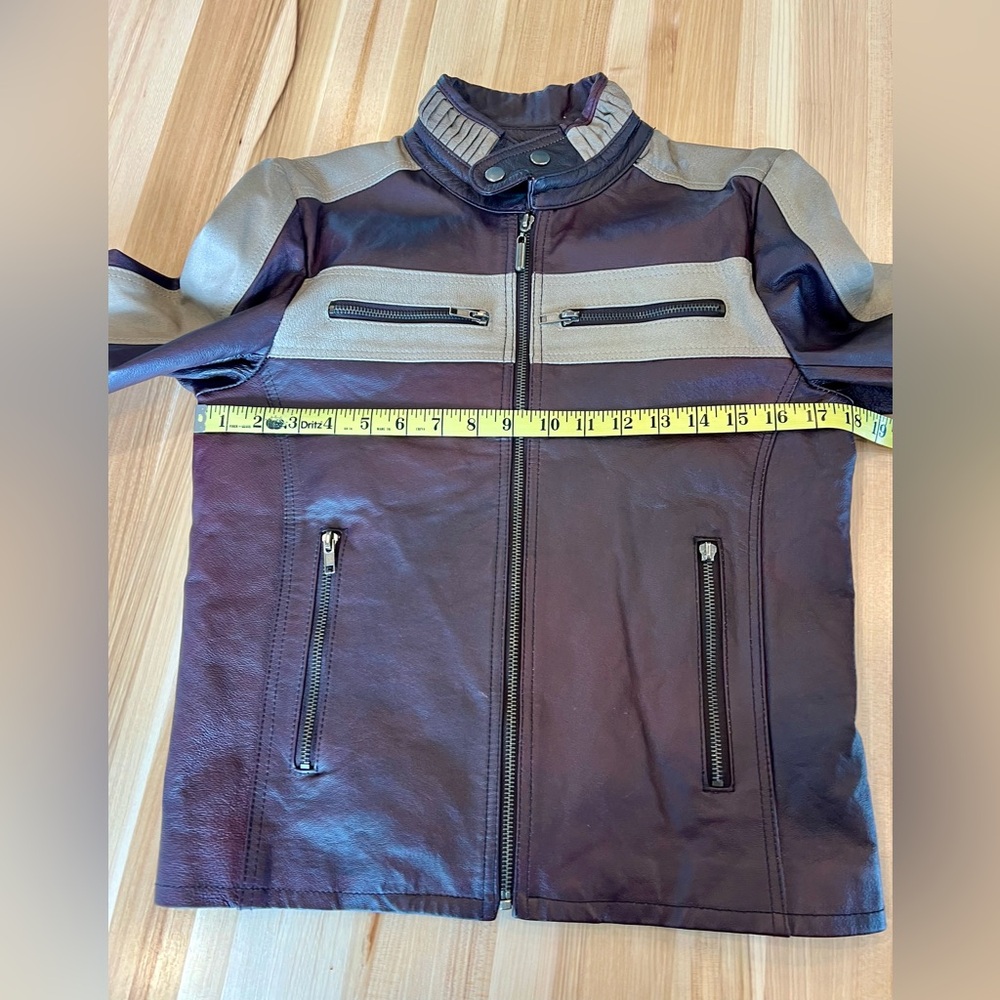 Joe’s Jeans / Vintage Leather Moto Jkt / Medium - Picture 9 of 11